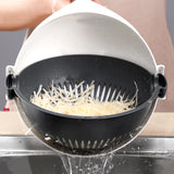 9 In 1 Multi-functional Vegetable Slicer with Drain Basket