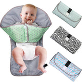 3-in-1 Hands Free Diaper Changing Mat