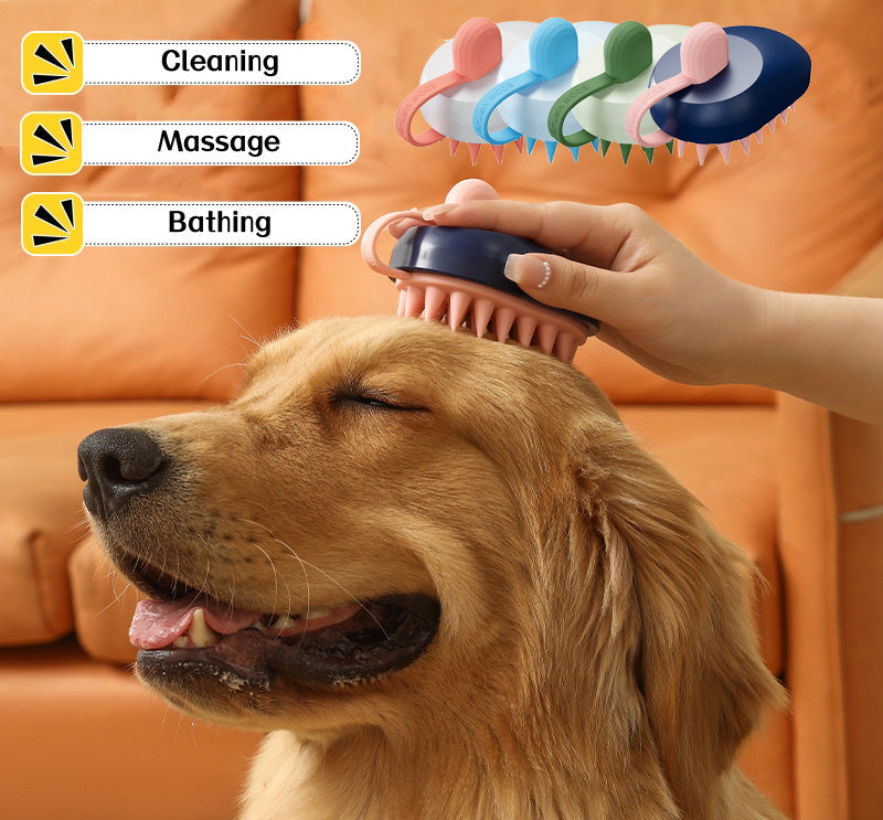 Soft Silicone Pet Hair Remover Comb