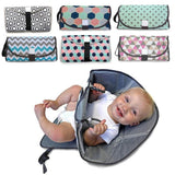 3-in-1 Hands Free Diaper Changing Mat